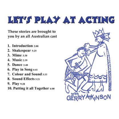 Lets Play at Acting cover